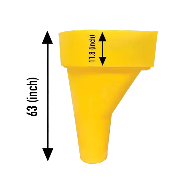 63 in Debris Chute Hopper