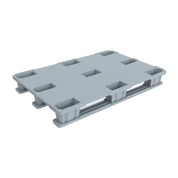 47×31 Nestable Pallet, Closed Deck, 3-Runner