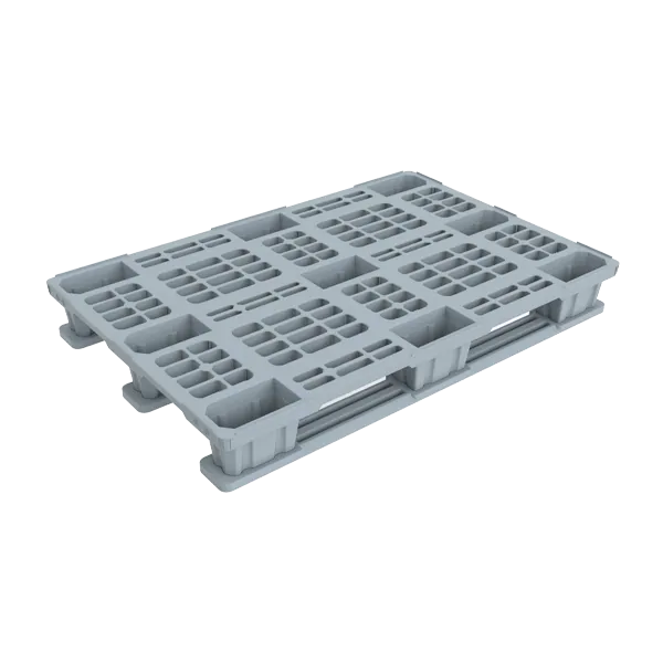 47×31 Nestable Pallet, Open Deck, 3-Runner