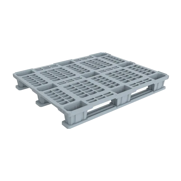 48×40 Nestable Pallet, Open Deck, 3-Runner, Snap-On