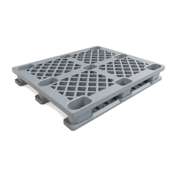 48×40 Nestable Pallet, Open Deck, 3-Runner