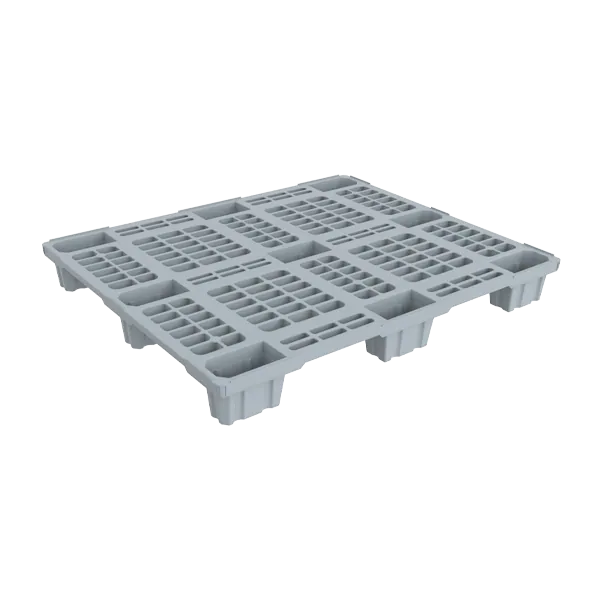 48×40 Nestable Pallet, Open Deck, 9-Leg, High Load
