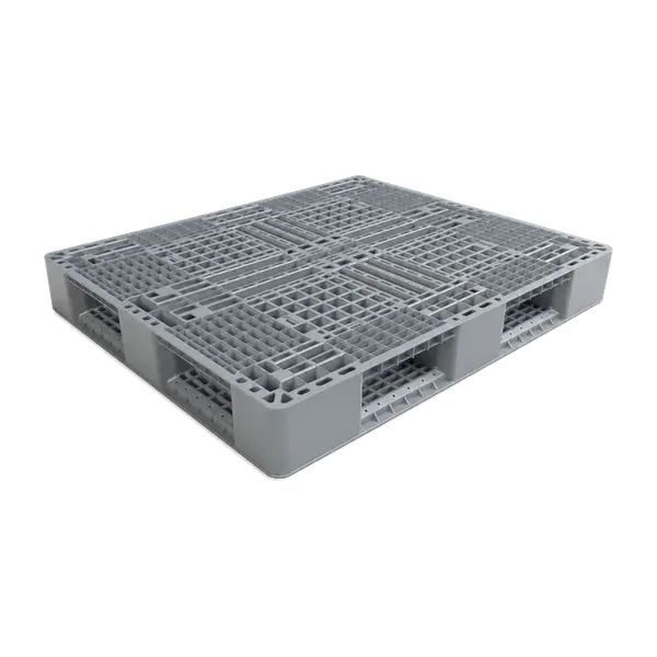 48×40 Rackable Pallet, Open Deck, 6-Runner