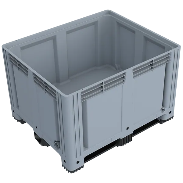48×40 Rigid Bulk Container, 30 in, 4-Leg