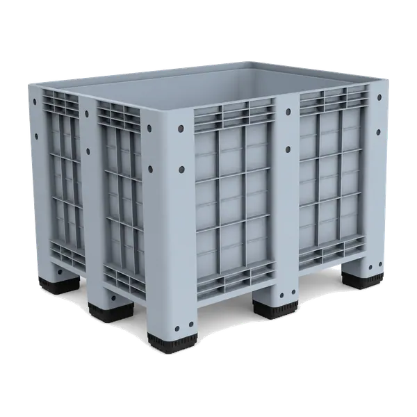 48×40 Rigid Bulk Container, 36 in, 2-Runner