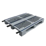 48×40 Industrial Plastic Pallet – Three Parallel Profiles - Image 3