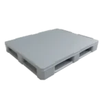 48×40 Hygienic Plastic Pallet – Closed Deck (5 Runners) - Image 2