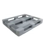 48×40 Hygienic Plastic Pallet – Closed Deck (5 Runners) - Image 3