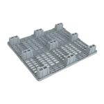 48×40 Nestable Plastic Pallet – Lightweight (9 Legs) - Image 3